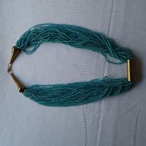 VINTAGE  Multi beaded necklace